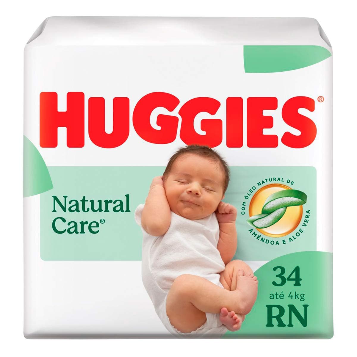 Huggies Premium Natural Care RN · 34 unidades